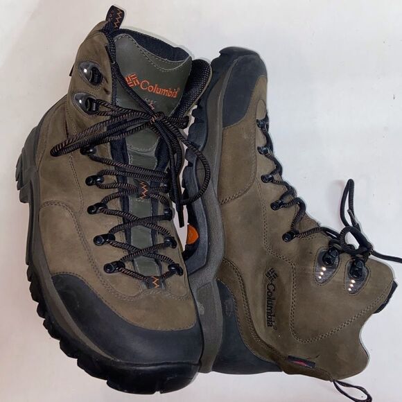 Columbia Men\'s Green and Black Outdoor Boots Gray Green Black Size 14.0 USA main image 5